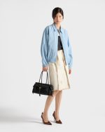 Prada Explore medium Re-Nylon and leather tote bag - Image 7